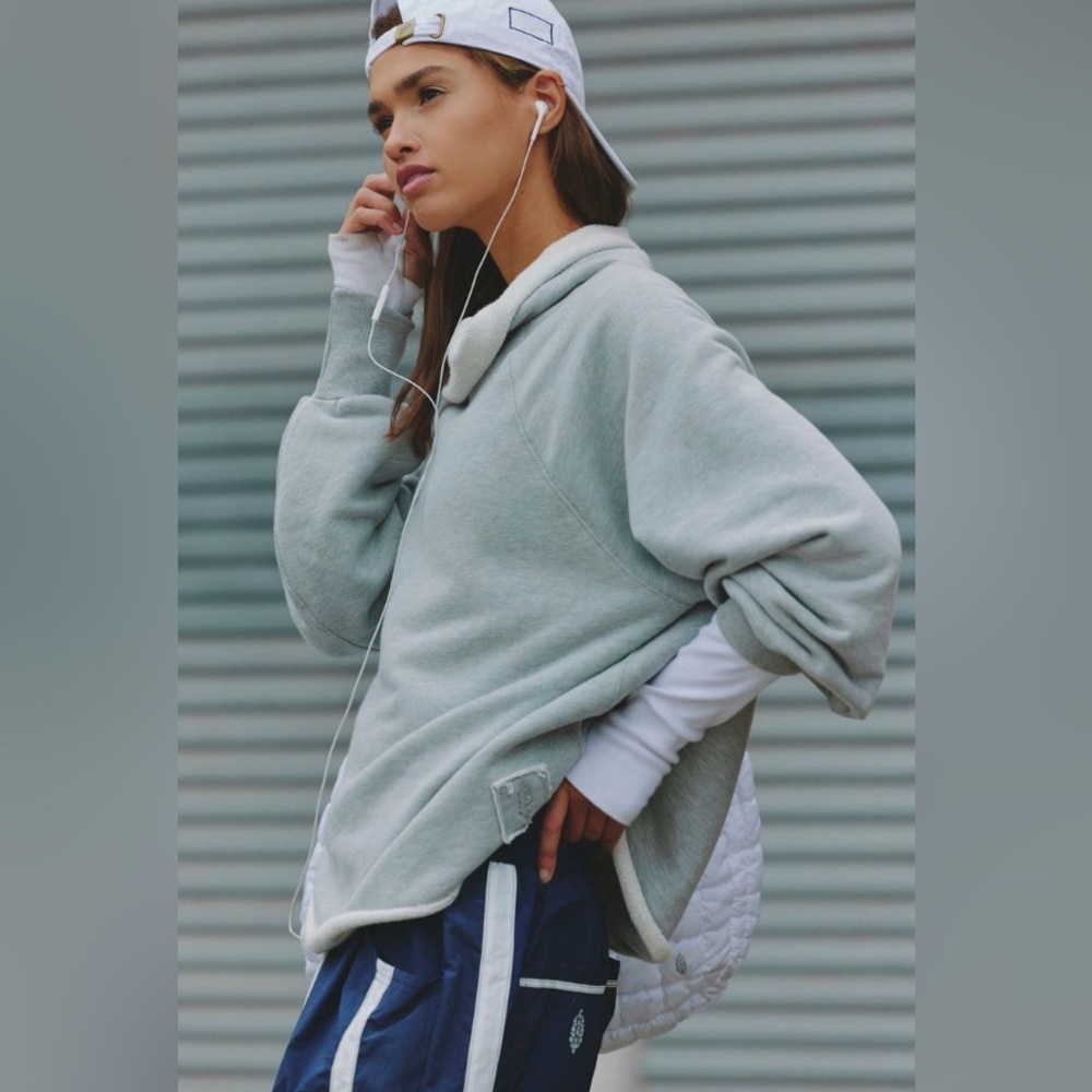 Free People Movement ~ Cutback Mock Neck Pullover ~ XS ~ NWT - Picture 7 of 15